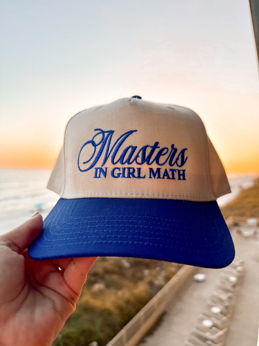 Masters In Girl Math Hat