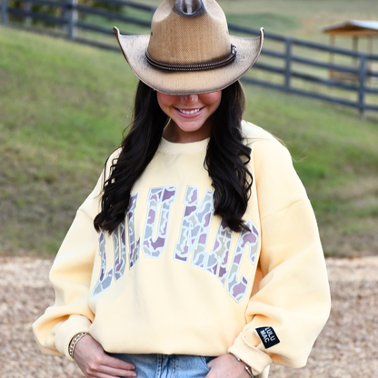 Butter Yellow Lulu Mac Sweatshirt