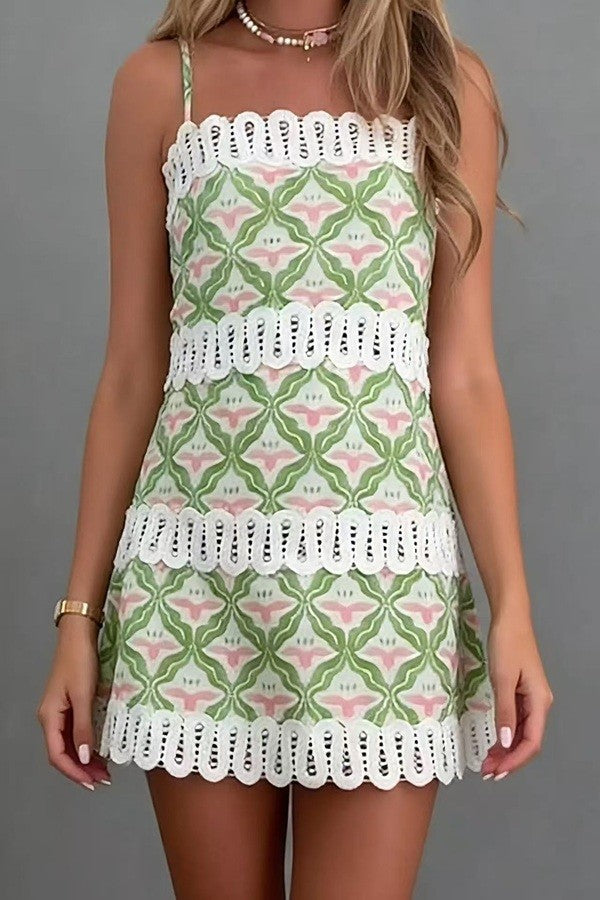 Linen Mini Dress