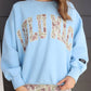 Lulu Mac Camo Light Blue Sweatshirt