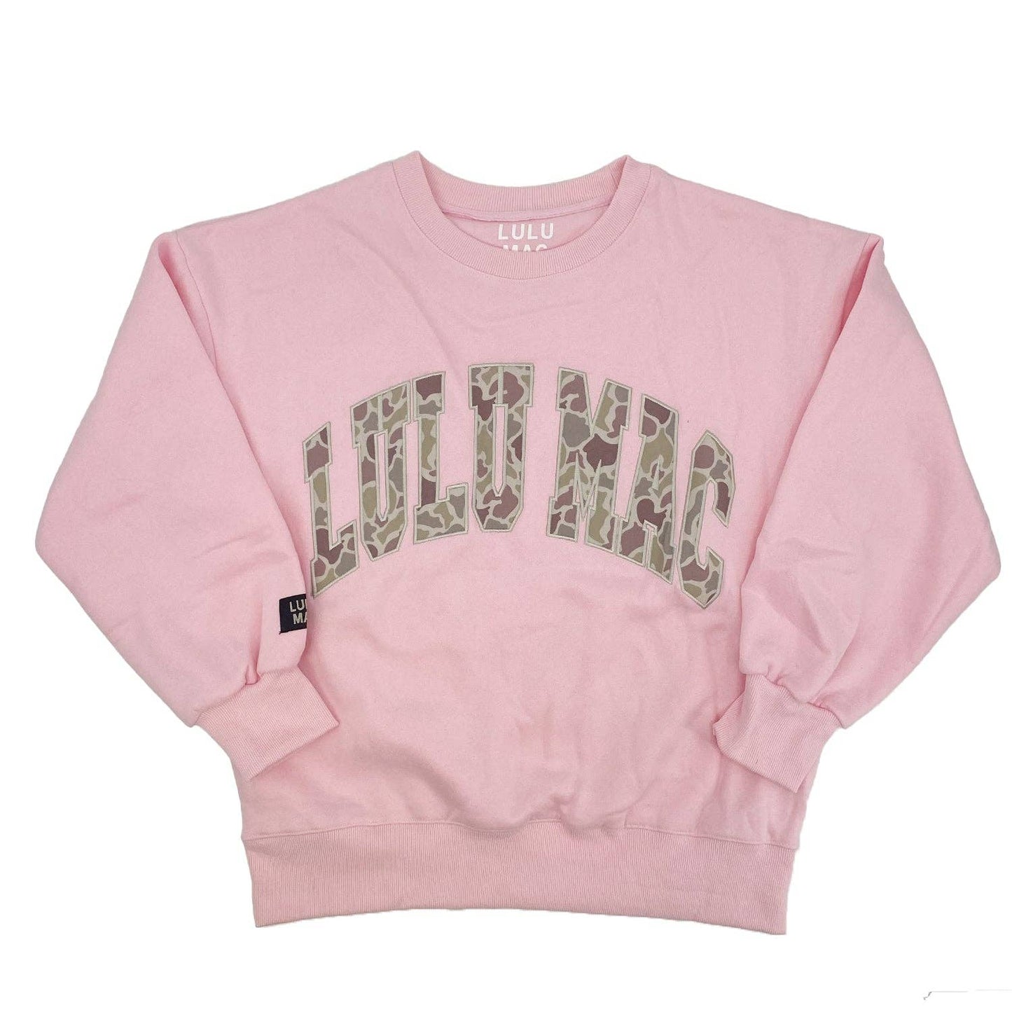 Lulu Mac Camo Pink Sweatshirt