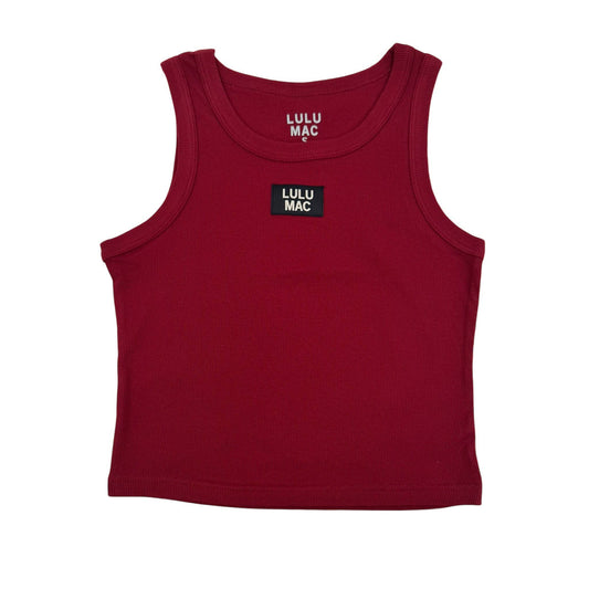 LULU MAC OG-TANK MAROON